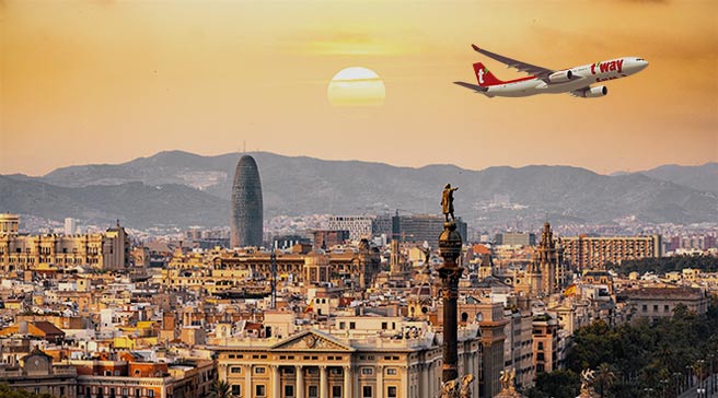 바르셀로나 왕복항공권